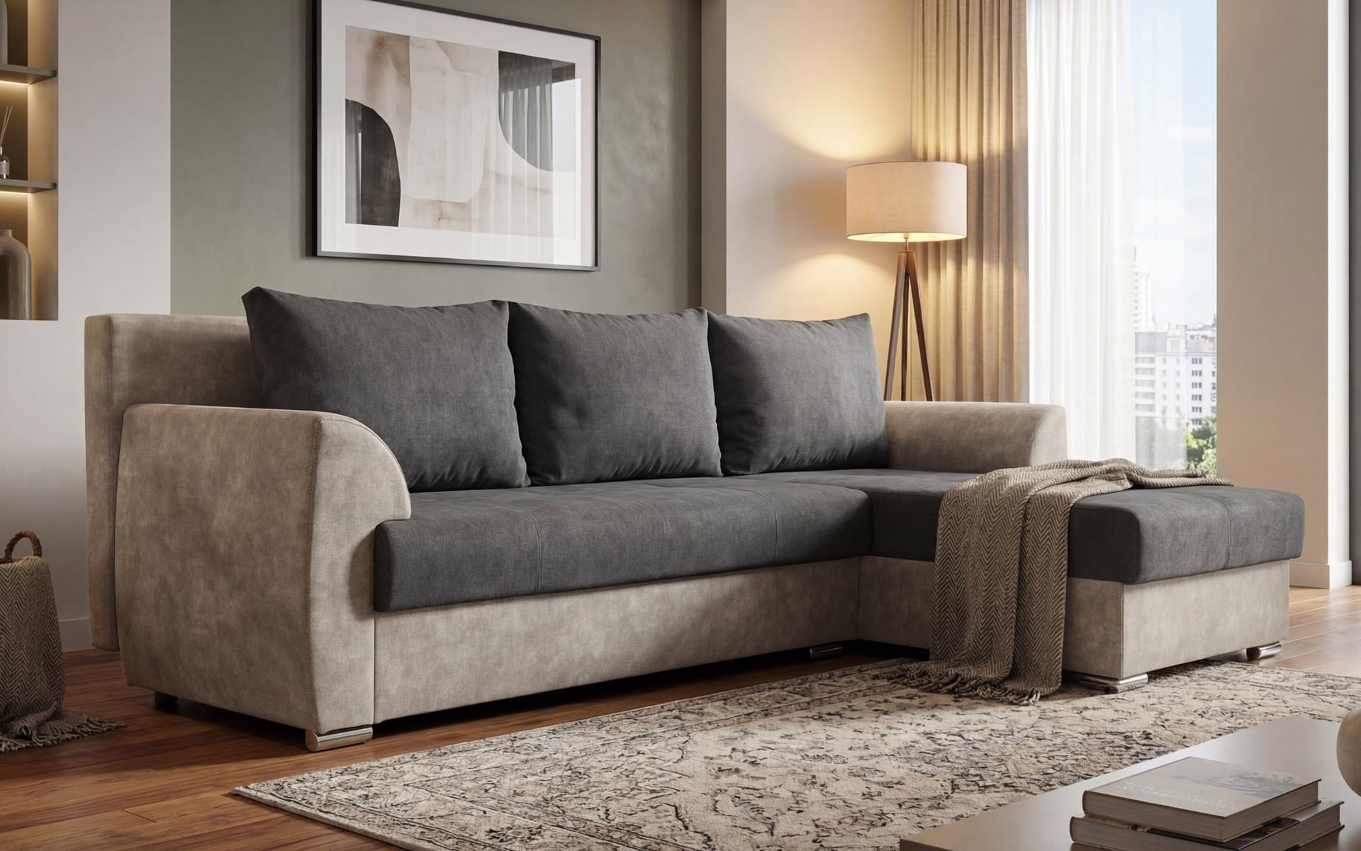 Coltar extensibil Berg, maro + maro deschis  3